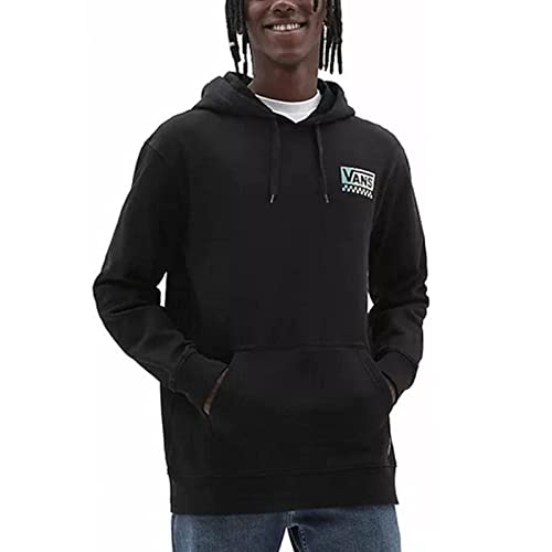 Vans Herren Global Stack Po Kapuzenpullover, Schwarz, XL von Vans