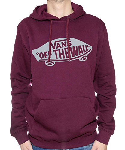 Vans Herren Kapuzenpullover OTW Pullover Fleece, Mehrfarbig (Port/Frost Grey), L, VQLHHB5 von Vans