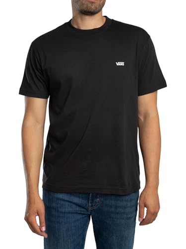Vans Herren Logo-T-Shirt Für Die Linke Brust, Black, L von Vans