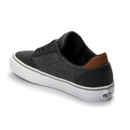 Vans Herren Low-Top Sneakers, Schwarzer Dackel, 41 EU von Vans