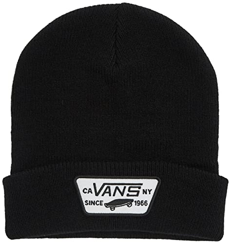 Vans Herren Milford Beanie Mütze, Black, One size von Vans