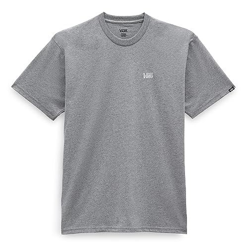 Vans Herren Mini Script T-Shirt, Grau (Hthr), von Vans