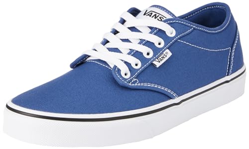 Vans Herren Atwood Sneaker, Canvas Blue/White, 44 EU von Vans
