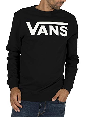 Vans Herren Mn Classic Crew Ii Sweatshirt, Schwarz (Black-fwhite Y28), L von Vans