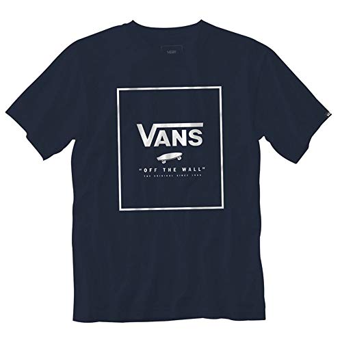 Vans Herren Mn Print Box T-Shirt, Schwarz (Dress Blueswhite 5s2), Small von Vans