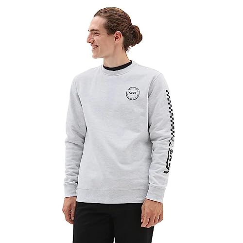 Vans Herren Orbiter Crew Sweatshirt, Weiß Heather, M von Vans