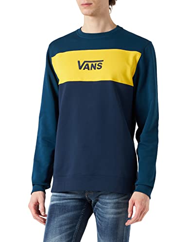 Vans Herren Retro Active Crew Sweatshirt, Gibraltar Sea-Dress Blues, XL von Vans