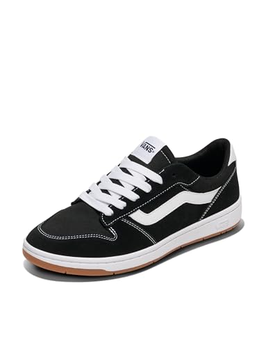 Vans Herren Ryland Ls Sneaker, Suede/Canvas Black/White, 39 EU von Vans