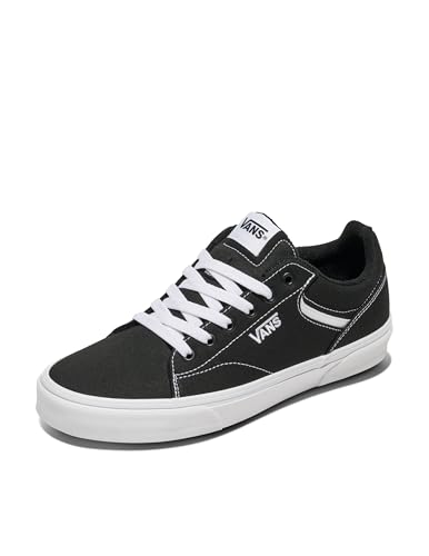 Vans Seldan Herren Sneaker, Canvas Black White, 45 EU von Vans