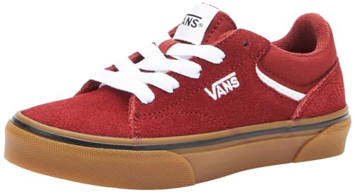 Vans Herren Seldan Sneaker, Suede Dark Red/Gum, 41 EU von Vans