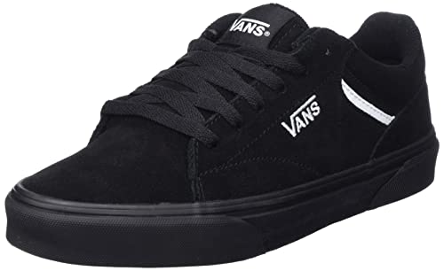 Vans Herren Seldan Sneaker, Suede Black/Black, 44.5 EU von Vans