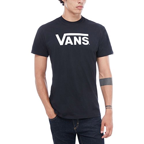 Vans Herren Classic Vggg T-Shirt, Schwarz (BLACK-WHITE Y28), S von Vans