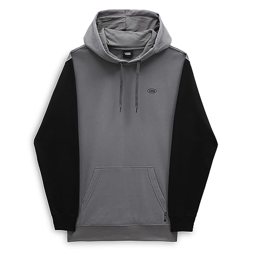 Vans Herren Skoval Pullover Hooded Sweatshirt, Quiet Shade-Black, von Vans