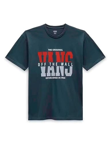 Vans Herren Stackletic T-Shirt, Indigo, von Vans