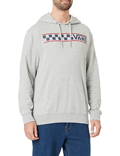 Vans Herren Stackton Stripe Po Kapuzenpullover, Grey Heather, M von Vans