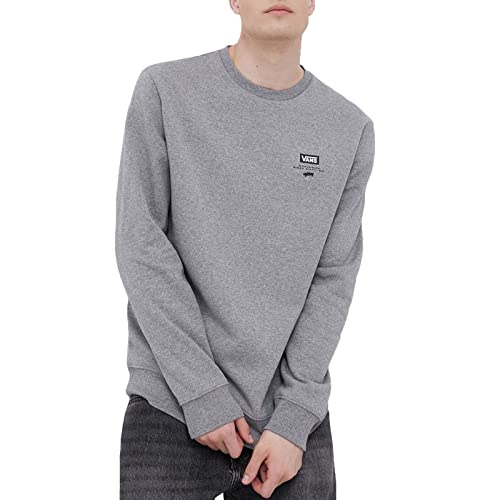Vans Herren Sweatshirt mit Rundhalsausschnitt Pressed Floral Grau Code VN0A5KM202F, grau, L von Vans
