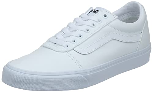 Vans Herren Ward Sneaker, (Canvas) White/White, 49 EU von Vans