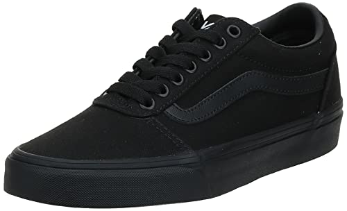 Vans Herren Ward Canvas Herren Sneaker, Schwarz Canvas Black, 42.5 EU von Vans