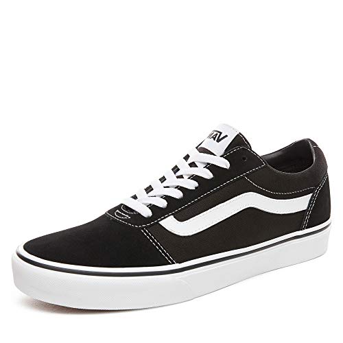 Vans Herren Ward Sneaker, (Suede/Canvas) Black/White, 42.5 EU von Vans