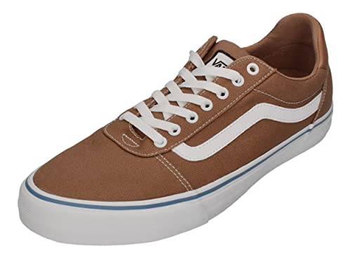 Vans Herren Ward Deluxe Sneaker, Canvas Light Brown, 40.5 EU von Vans