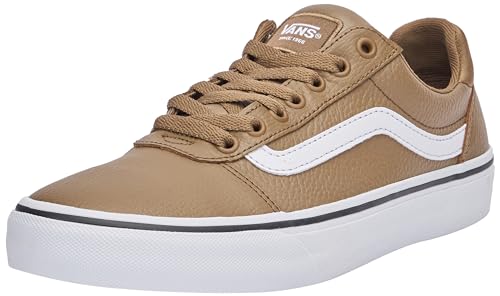 Vans Herren Ward Deluxe Sneaker, Tumble Leather Brown, 41 EU von Vans