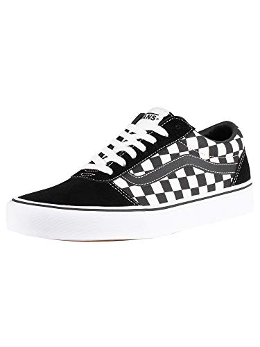 Vans Herren Ward Sneaker, Checkered Black True White 44.5 EU von Vans