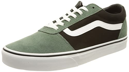 Vans Herren Ward Seasonal Sneaker, Retro Block Duck Green/White, 50 EU von Vans