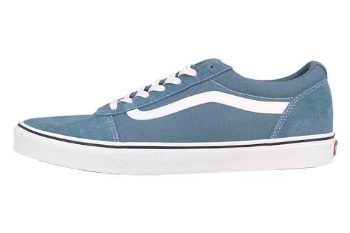 Vans Herren Ward Sneaker, Suede/Canvas Bluestone, 48 EU von Vans