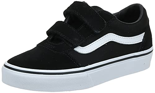 Vans Jungen Ward V Suede Sneaker, Schwarz Suede Canvas Black White Iju, 38.5 EU von Vans