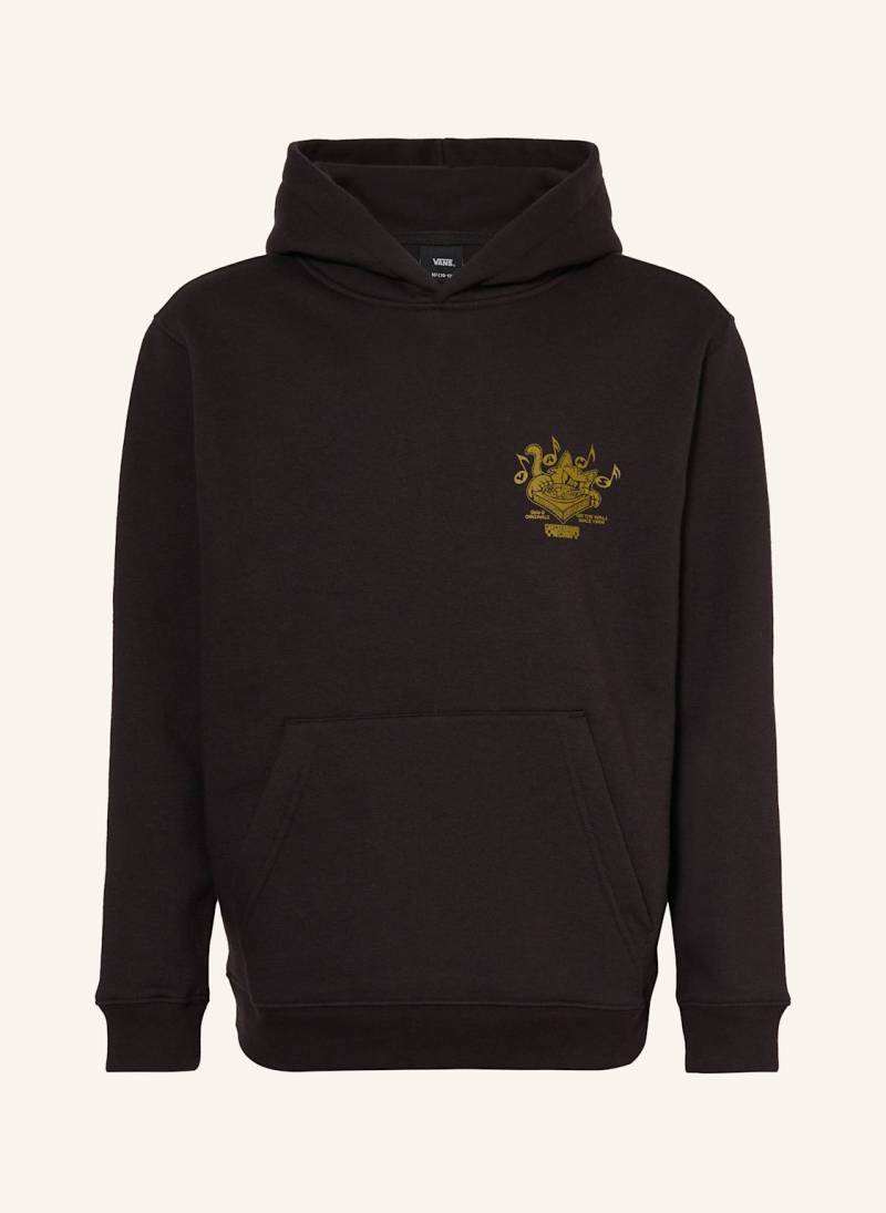 Vans Hoodie Scratced Records schwarz von Vans