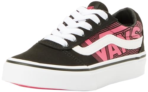 Vans Jungen Unisex Kinder Ward Slip-On Sneaker, Glow Neon Pink/Black, 19 EU von Vans