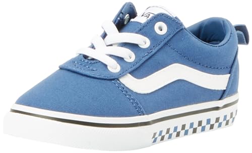 Vans Jungen Unisex Kinder Ward Slip-On Sneaker, Variety Sidewall Blue, 18.5 EU von Vans