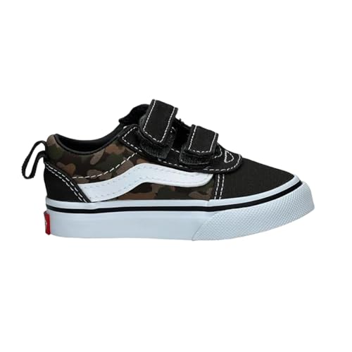 Vans Jungen Unisex Kinder Ward V Sneaker, Camouflage Black/White, 21 EU von Vans