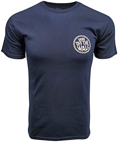 Vans Klassisches Kurzarm-T-Shirt (Medium, Marineblau/Weiß (OTW), Marineblau/Weiß (otw), Mittel von Vans