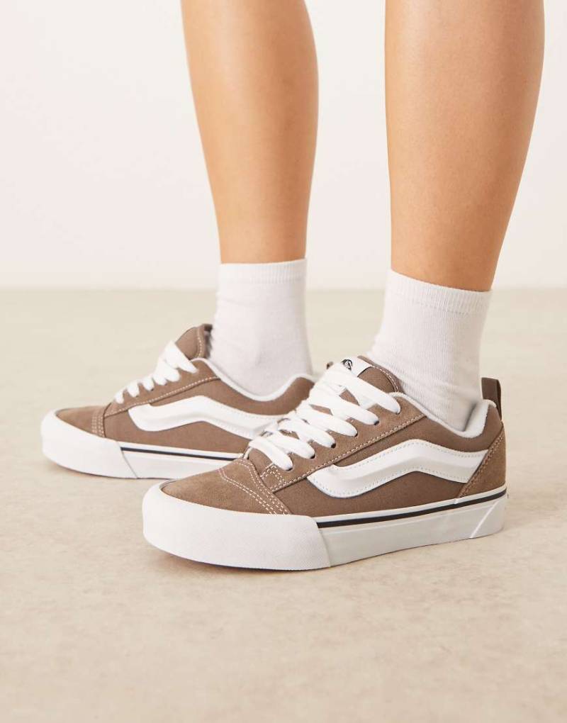 Vans - Knu Skool Colour Theory - Sneaker in Wallnussbraun von Vans