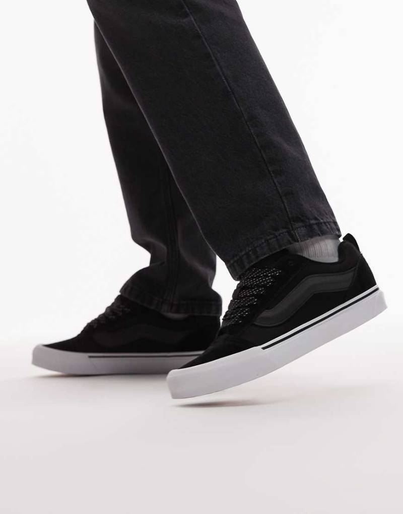 Vans - Knu Skool - Reflektierende Sneaker in Schwarz von Vans