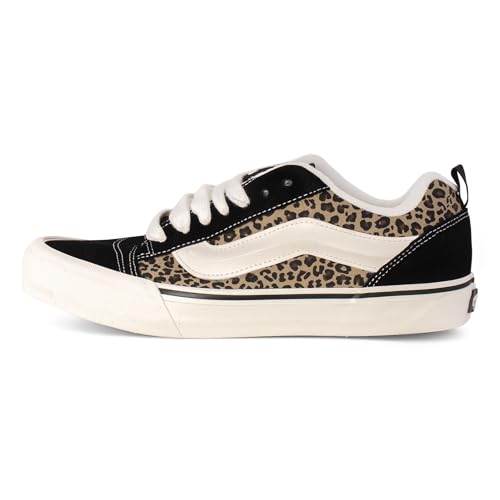 Vans Knu Skool Schuhe Herren Sneaker Black Leopard 40,5 von Vans