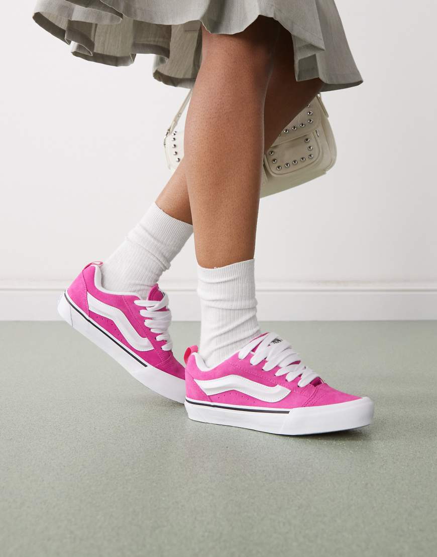 Vans - Knu Skool - Sneaker in Rosa von Vans