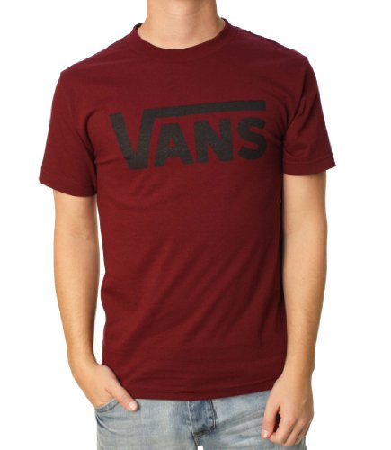 Vans Kurzarm-T-Shirt, klassischer Stil - Rot - Klein von Vans