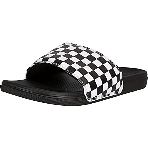 Vans La Costa Slides Badelatschen (b/w checkerboard, 44.5) von Vans