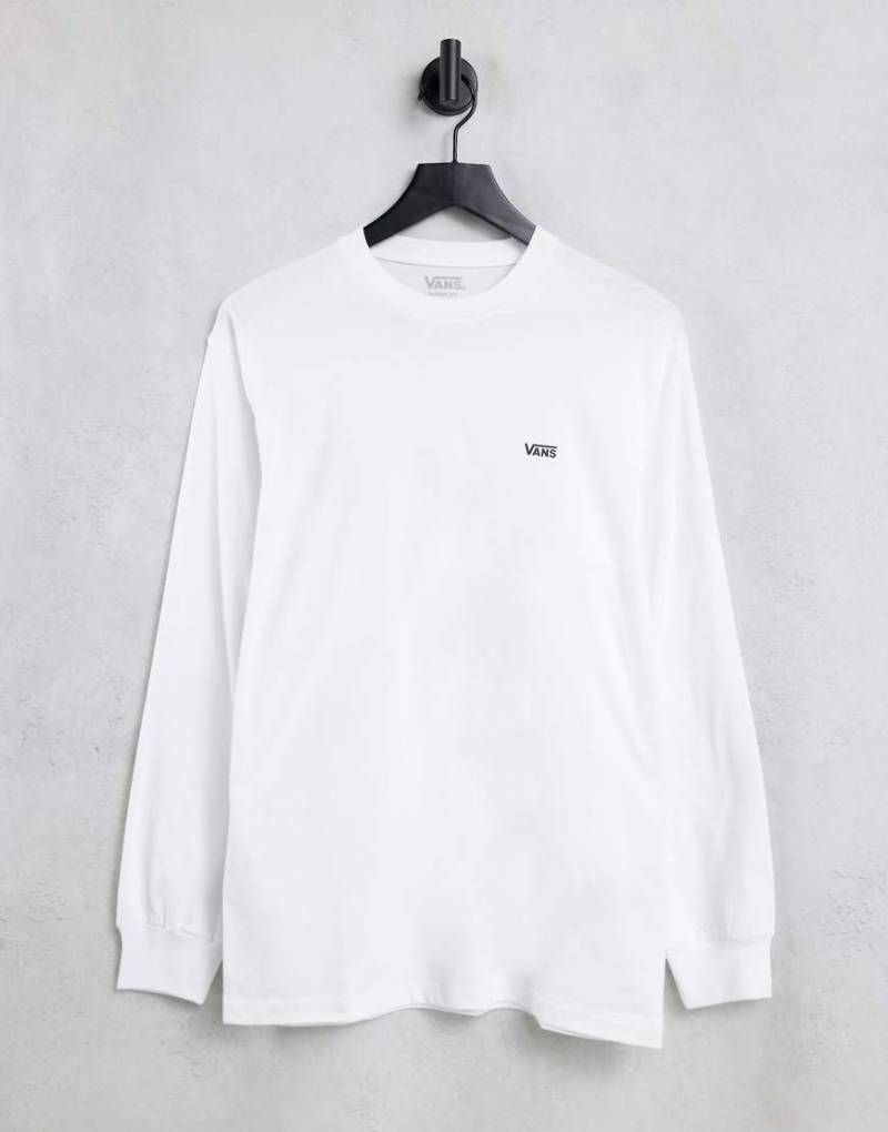 Vans - Left Chest Hit - Langärmliges Shirt in Weiß von Vans
