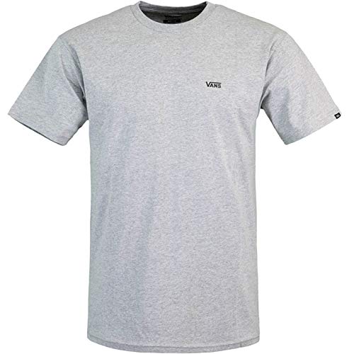 Vans Left Chest Logo T-Shirt Herren (S, Grey/Black) von Vans