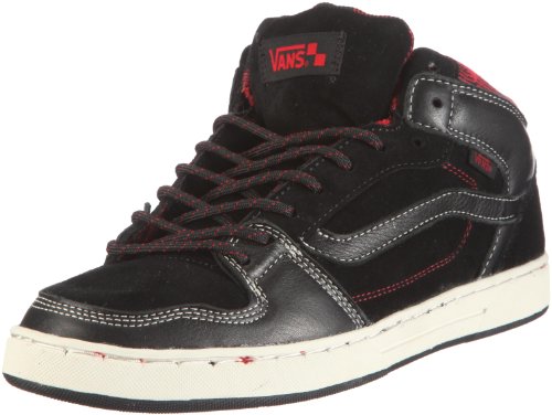 Vans M Edgemont (Wthr) blk/red VNJ6LIS, Herren Sneaker, Schwarz (Weather) Black/red, EU 46 von Vans