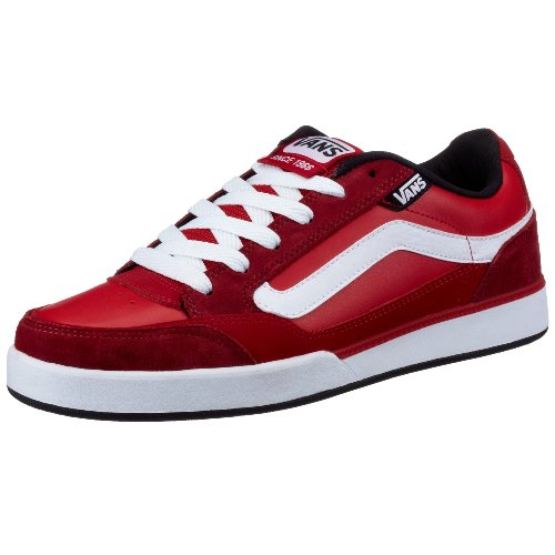 Vans M GINISS VHHSY52, Herren Sneaker, rot, (Red/White), EU 42.5, (US 9.5), (UK 8.5) von Vans