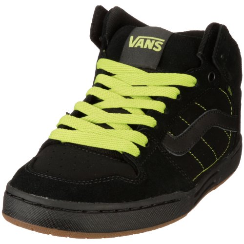 Vans M SKINK MID VIPAGE4, Herren, Sportschuhe - Skateboarding, Schwarz (Black/Lime/Gum Leather), EU 42 von Vans