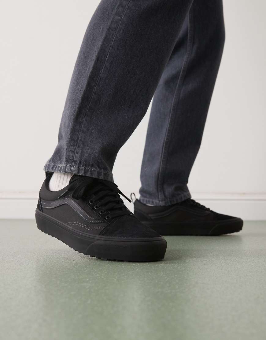 Vans - MTE Old Skool - Isolierte Sneaker in Triple-Schwarz von Vans