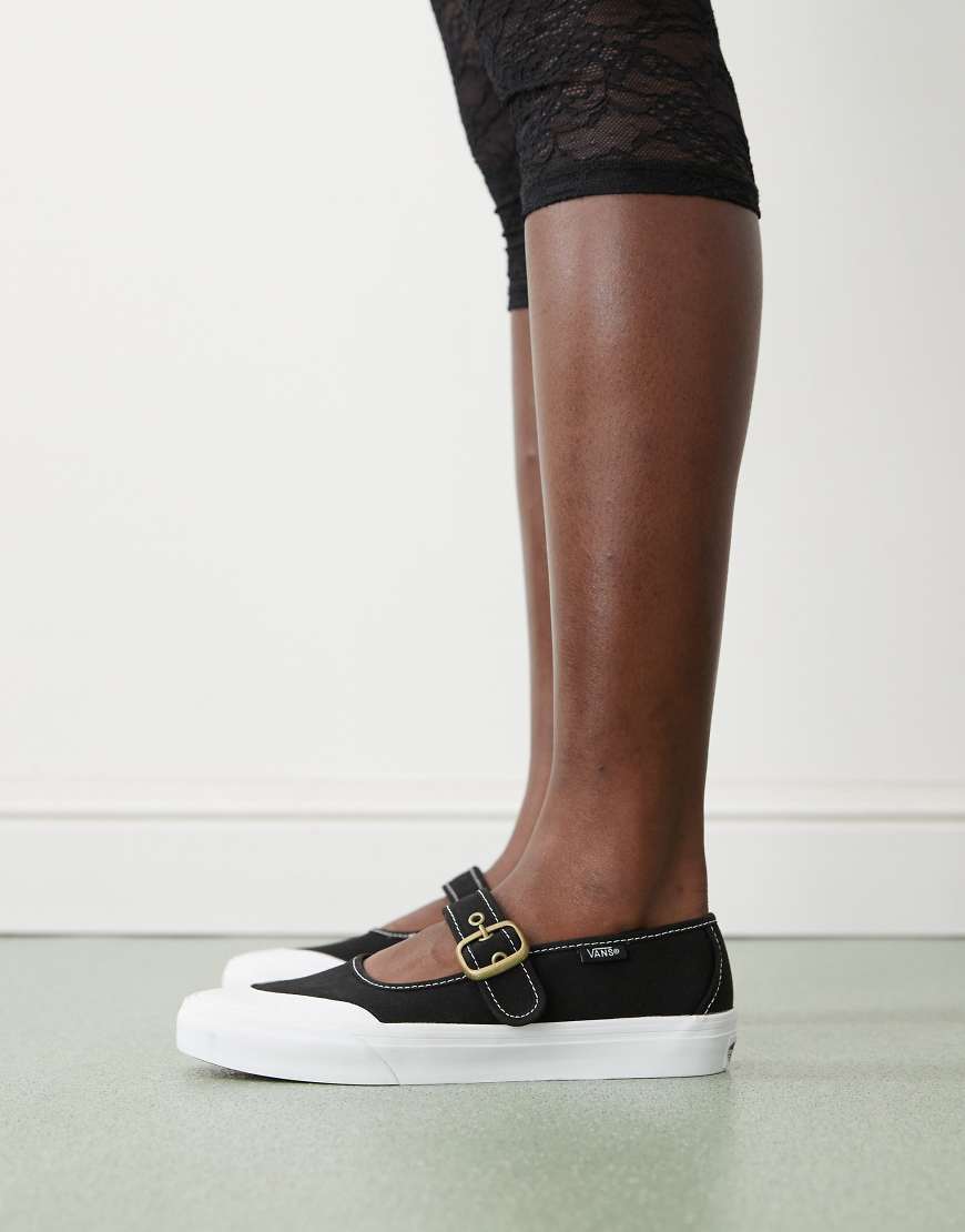 Vans - Mary-Jane-Stoffschuhe in Schwarz von Vans