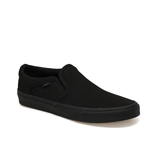 Vans Herren Asher Sneaker, Schwarz Canvas Black Black, 39 EU von Vans