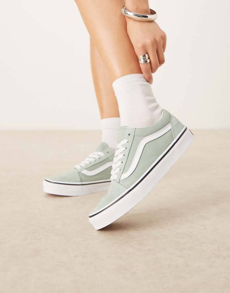 Vans - Old Skool Colour Theory - Sneaker in Hellgrün von Vans