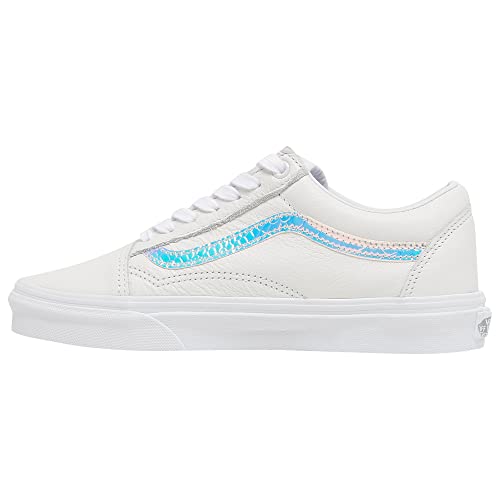 Vans Old Skool Damen Schuhe Mode Sneaker, Weiß Holo/Weiß, 43 EU von Vans